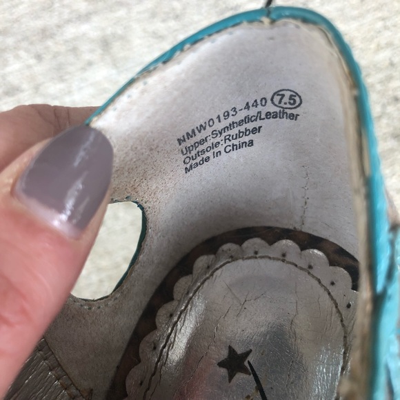 Naughty Monkey Leopard Print Heels 7.5 - Picture 4 of 5